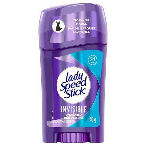 lady speed stick deodorant unscented.